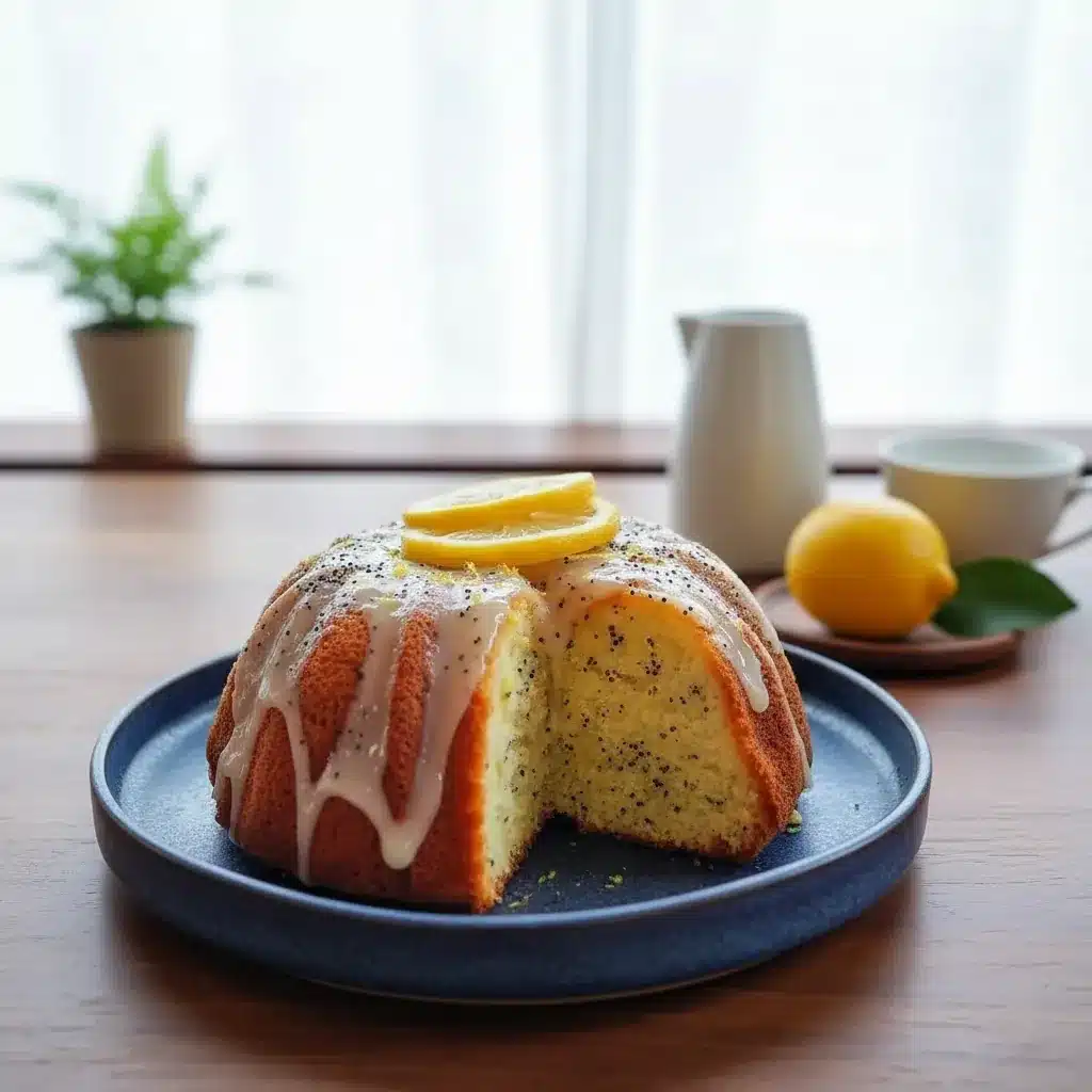 Lemon Poppy Seed Bundt Cake1 Lemon Poppy Seed Bundt Cake – Moist and Zesty Perfection
