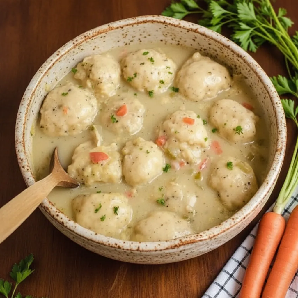 Old-Fashioned Homemade Chicken and Dumplings – Easy 45 Minute Comfort Food 4 Old-Fashioned Homemade Chicken and Dumplings
