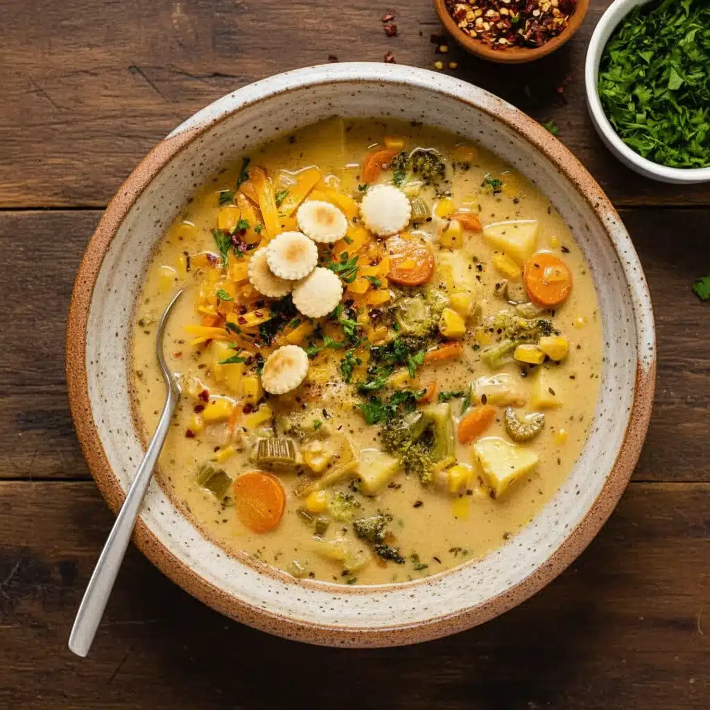 One Pot Vegetable Soup
