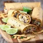 Southwest Cream Cheese Chicken Wraps