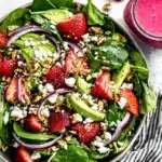 Strawberry Spinach Salad