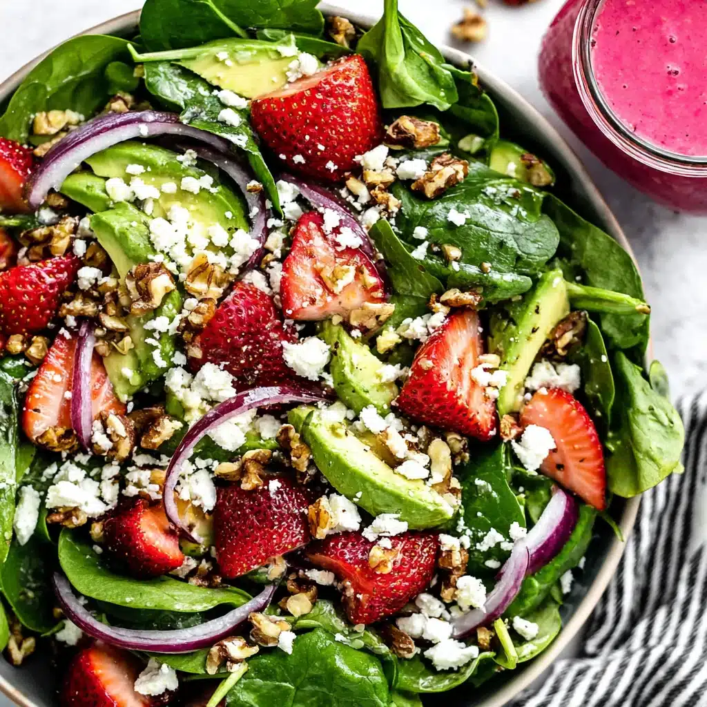 Strawberry Spinach Salad