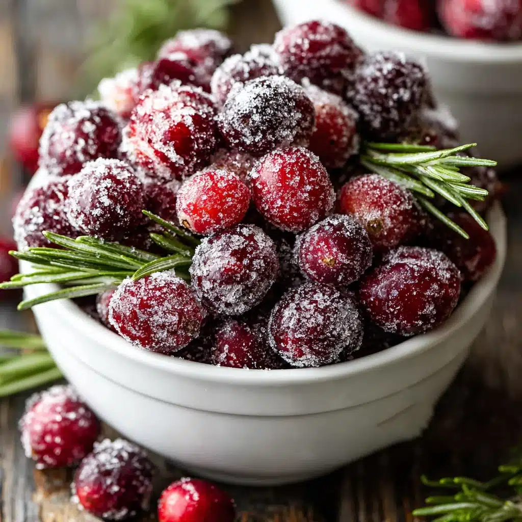 Sugared Cranberries Recipe – A Festive, Snowy Holiday Treat 4 Sugared Cranberries