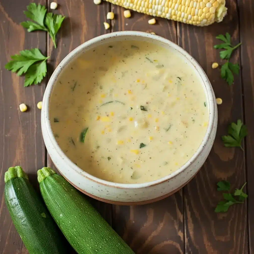 Summer Corn and Zucchini Chowder