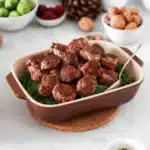 Swedish Beet Meatballs