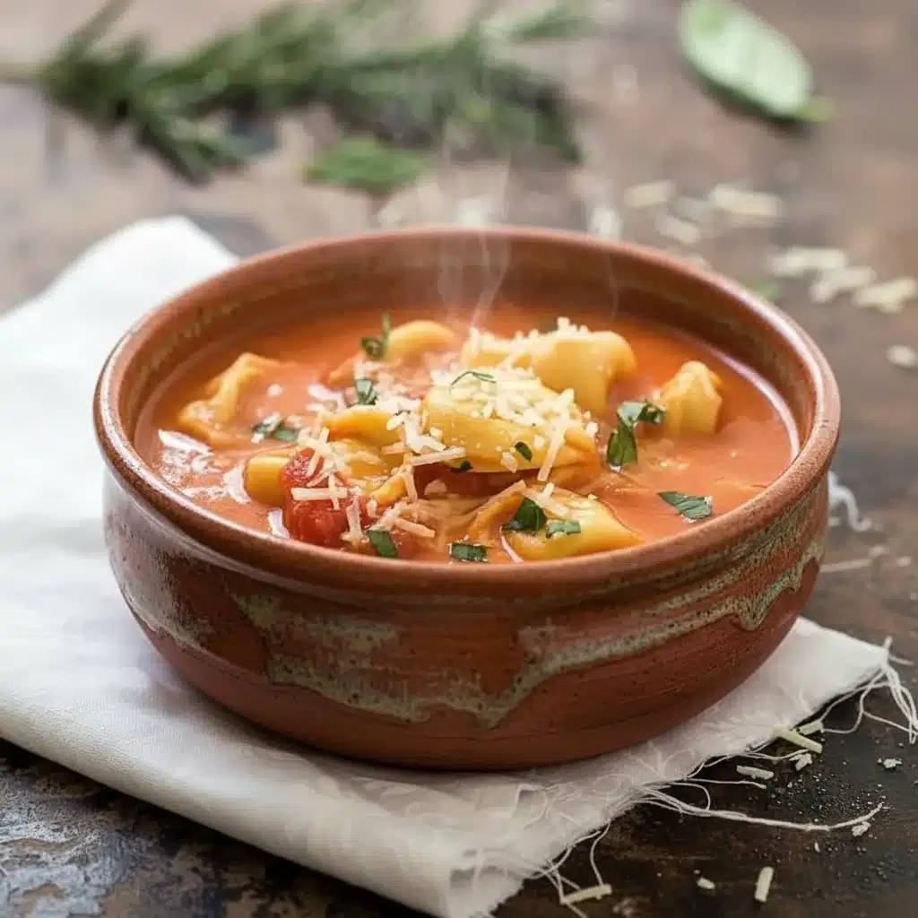 Tomato Tortellini Soup