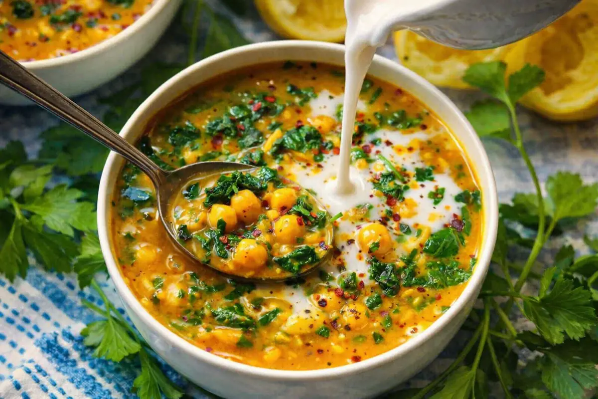 Turmeric Soup with Chickpeas – Healthy, Sunshiny Winter Comfort 4 Turmeric Soup with Chickpeas