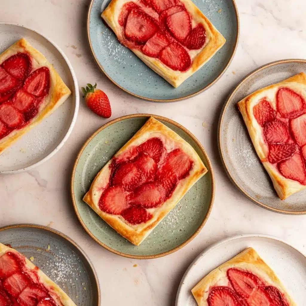 Vegan Strawberry Danish – Sweet & Flaky Valentine’s Treat 4 Vegan Strawberry Danish