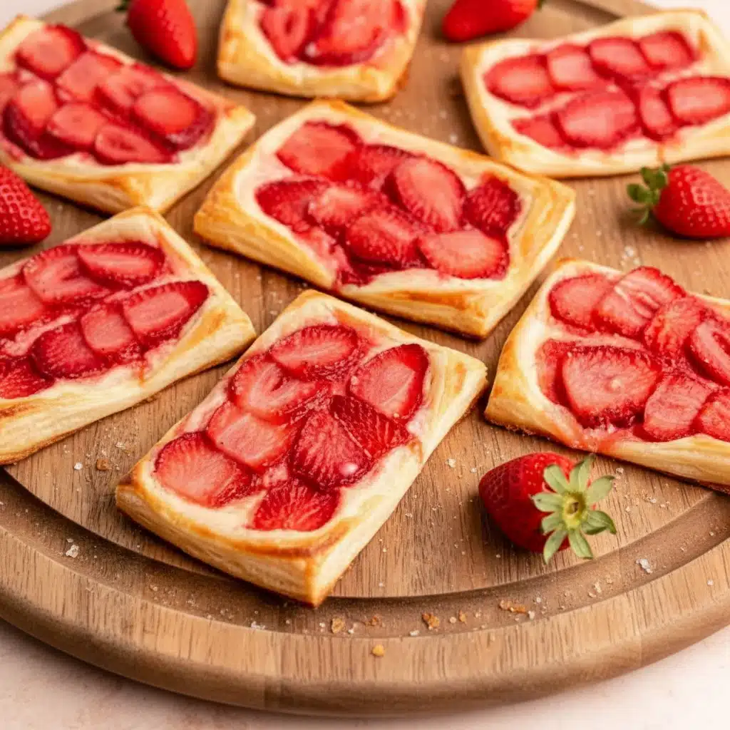 Vegan Strawberry Danish