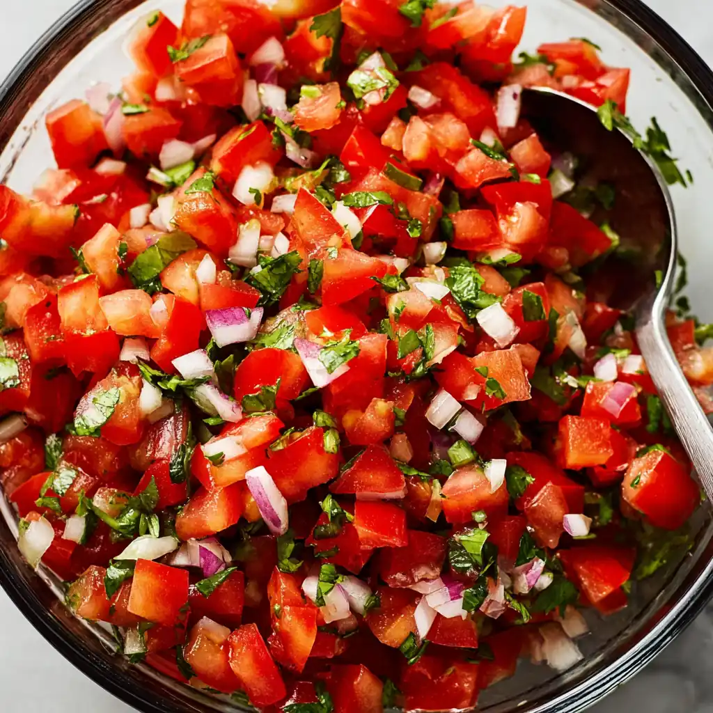 Authentic Pico de Gallo Recipe (Fresh Mexican Salsa in 15 Minutes) 4 Authentic Pico de Gallo