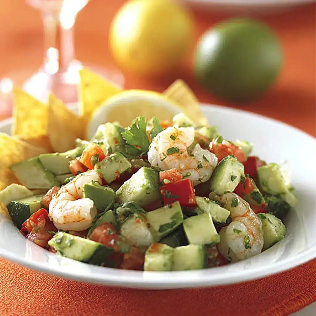Avocado Shrimp Salsa