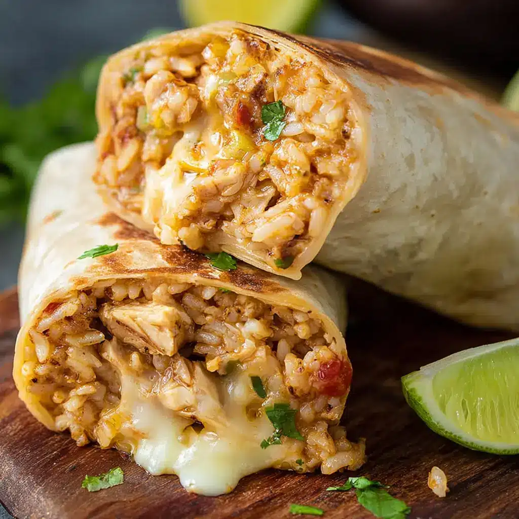 Baked Chicken Chimichangas