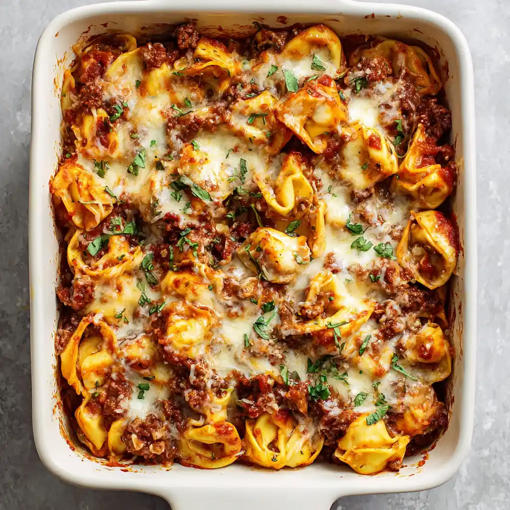 Baked Tortellini Casserole: Easy Cheesy Weeknight Dinner 4 Baked Tortellini Casserole