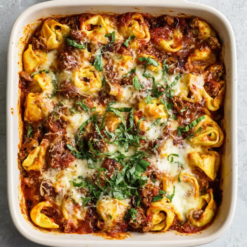 Baked Tortellini Casserole