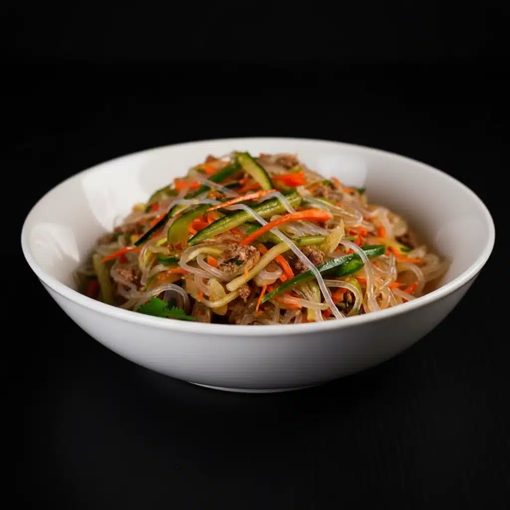 Beef Funchoza Stir Fry