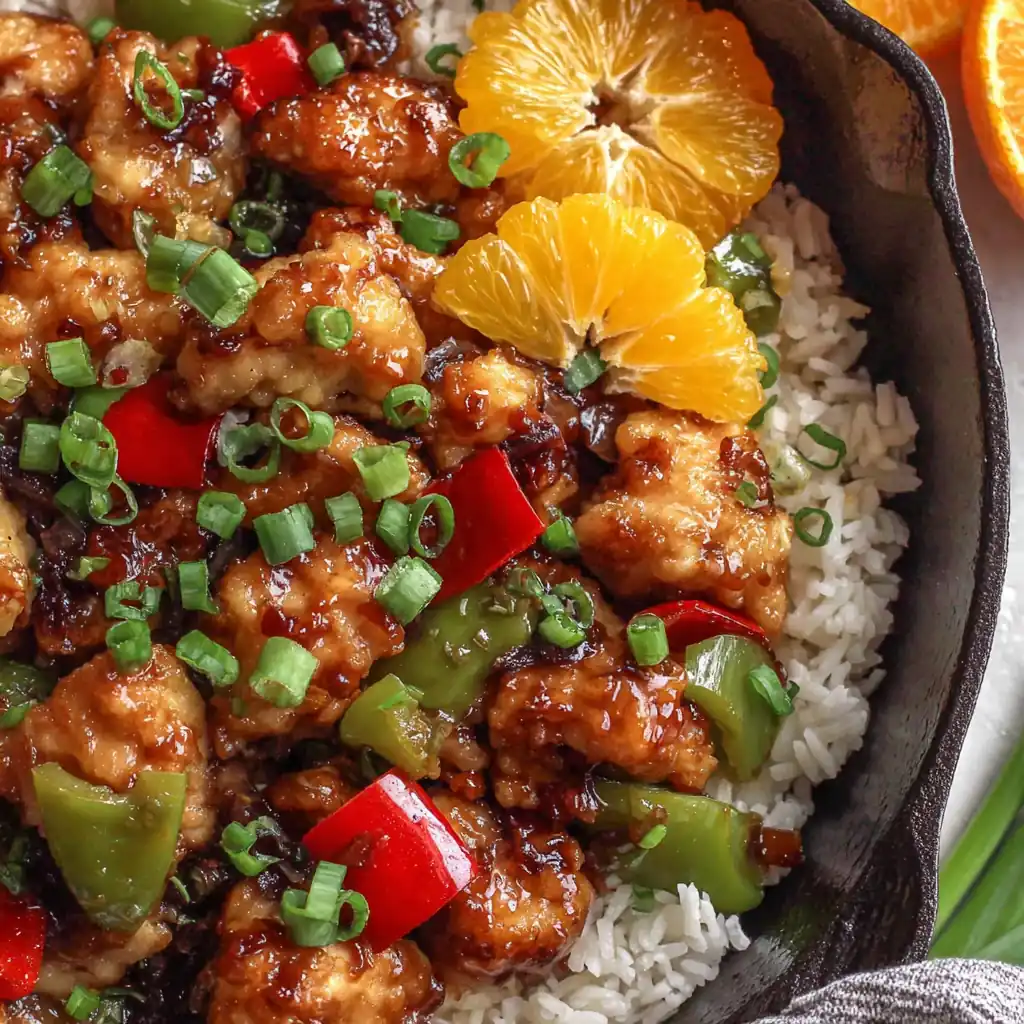 Blackstone Orange Chicken