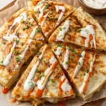 Buffalo Chicken Quesadillas