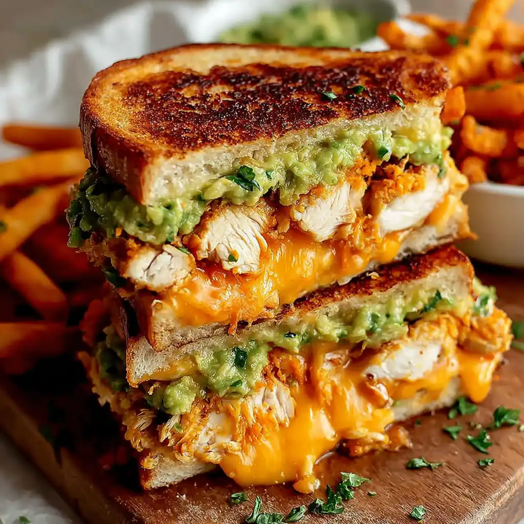 Chicken avocado melt