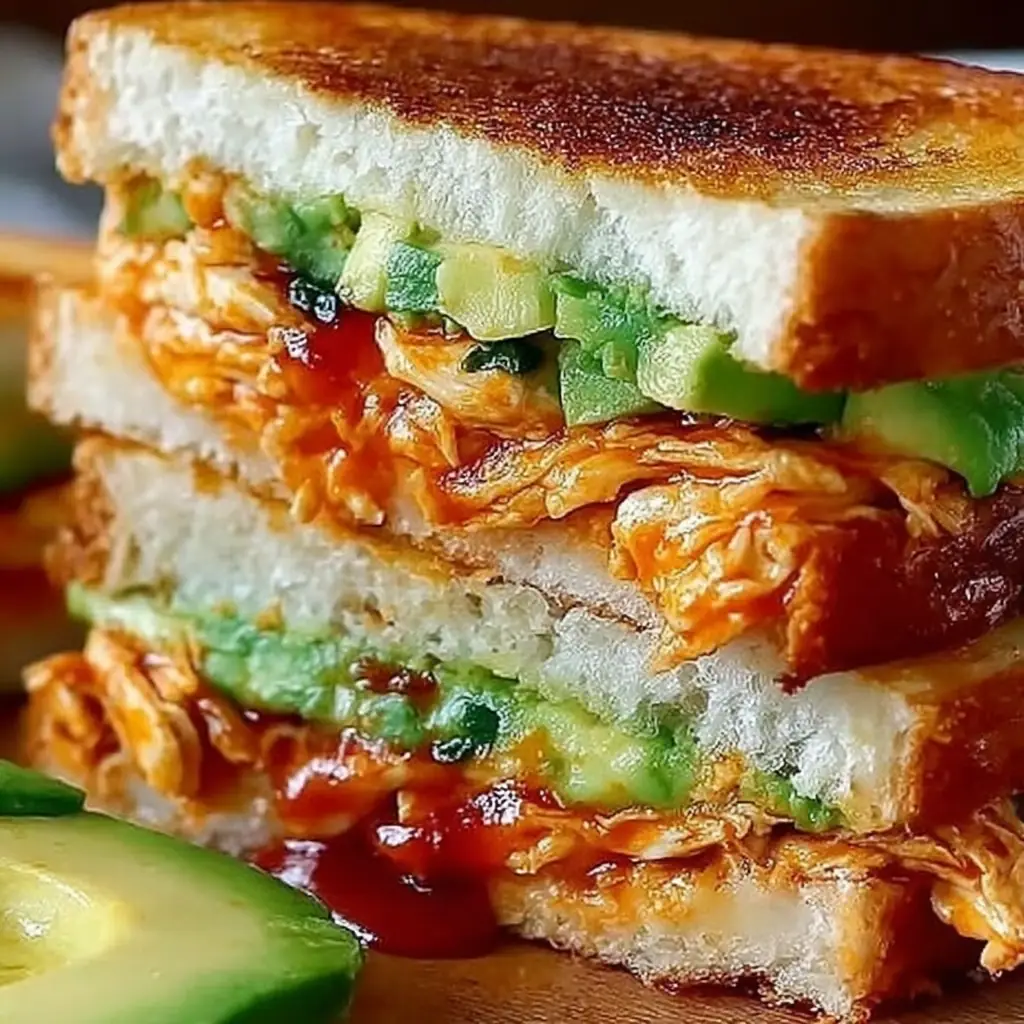 Chicken avocado melt