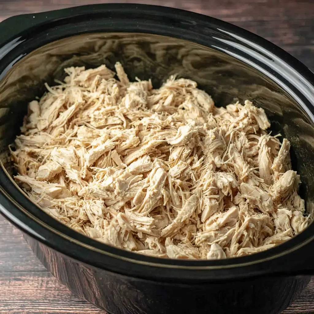 Crockpot shredded chicken