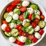 Cucumber Caprese Salad