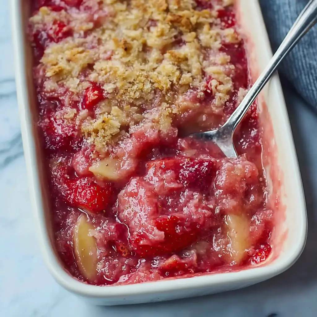 Frozen Rhubarb Crisp