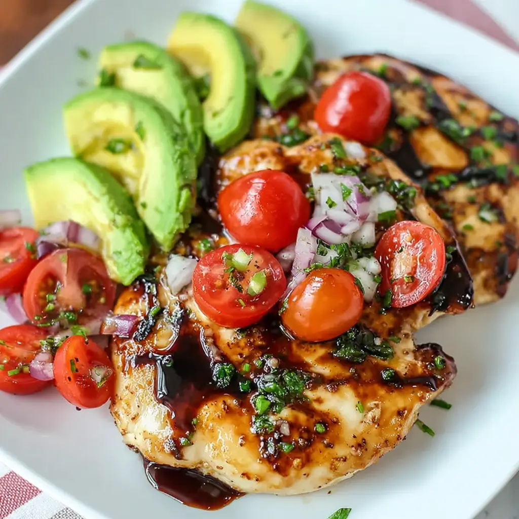 Grilled Avocado Chicken