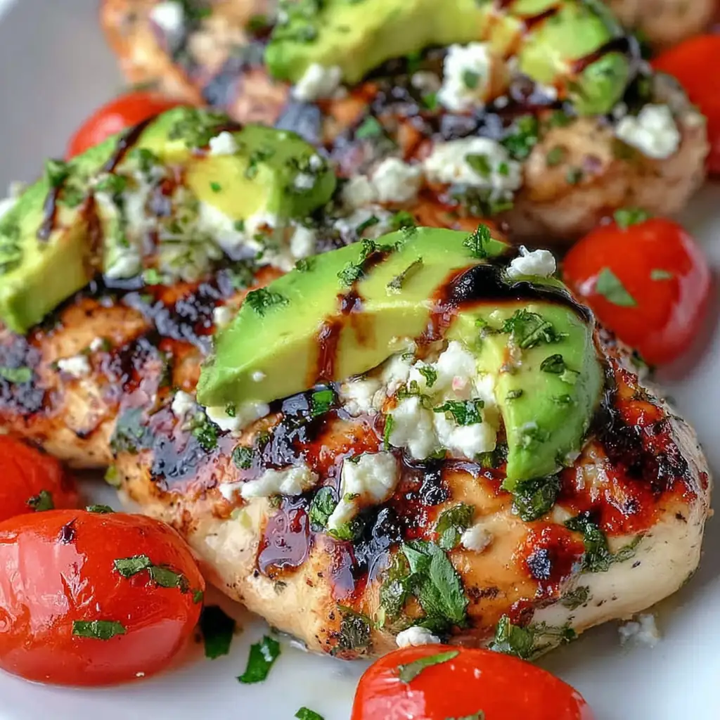 Grilled Avocado Chicken