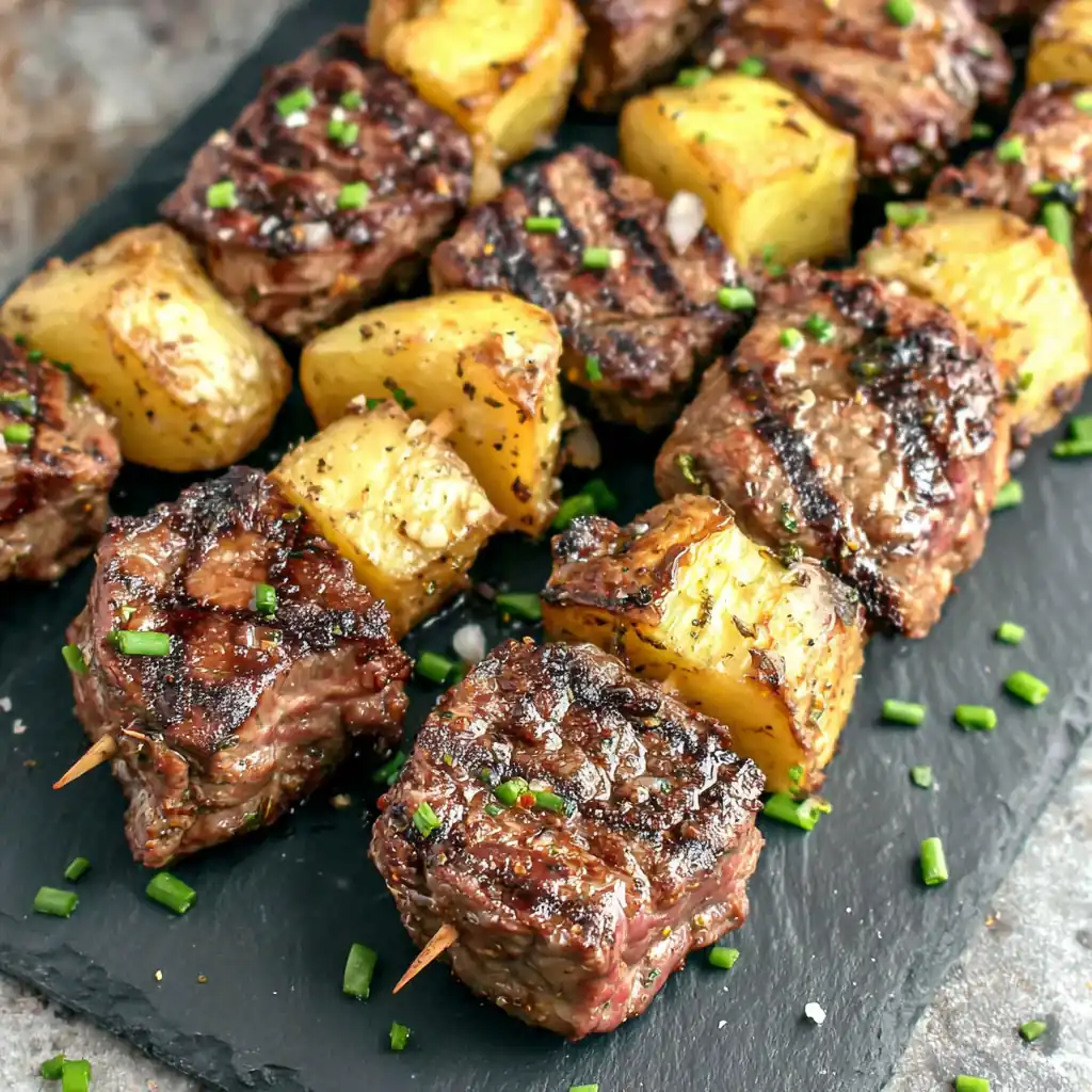Grilled Steak and Potato Kabobs