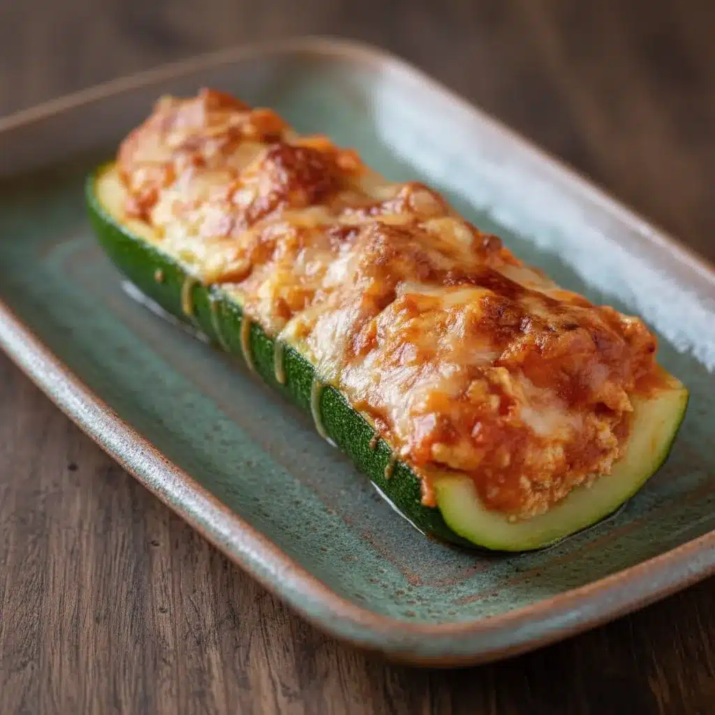 Keto Zucchini Boats with Chicken Parmesan – Easy & Healthy 4 Keto Zucchini Boats