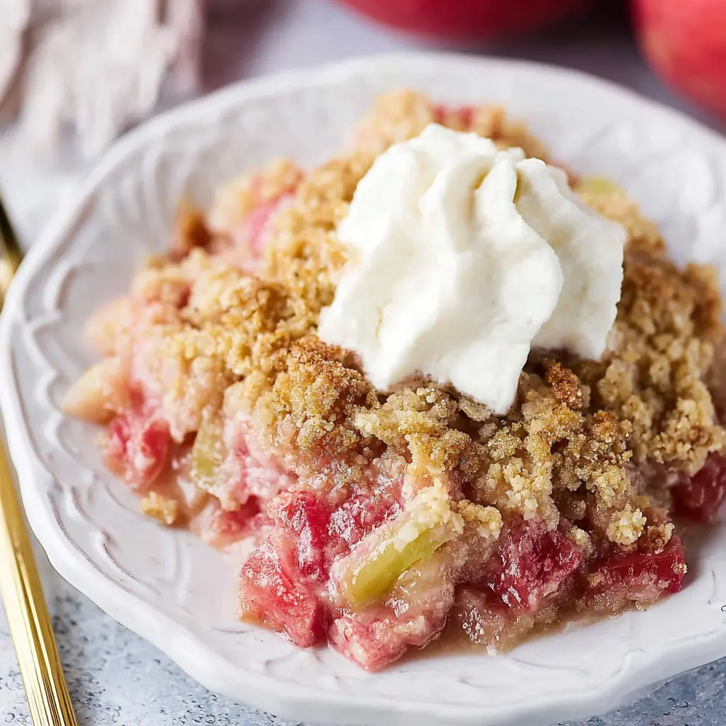 Noshing Rhubarb Dump Cake