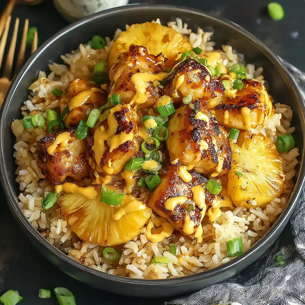 Pineapple Chicken Rice