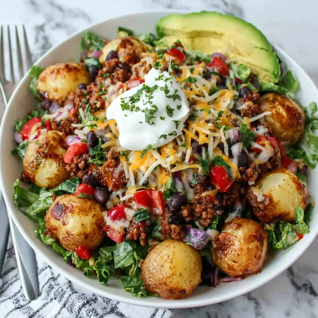 Potato Taco Bowl