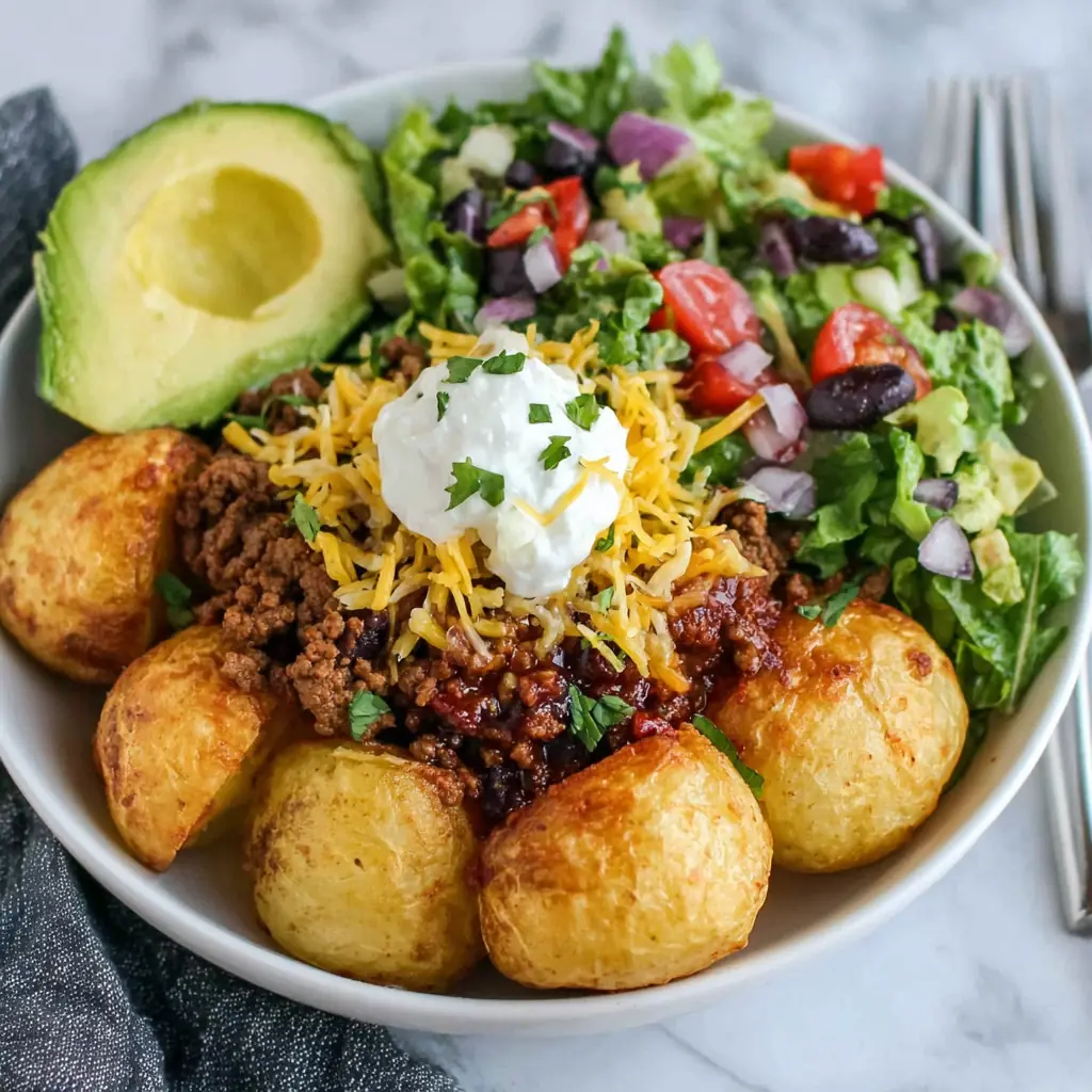 Potato Taco Bowl