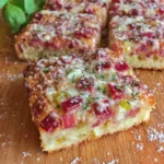 Rhubarb Bars