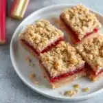 Rhubarb Cream Cheese Bars