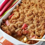 Rhubarb Dump Cake