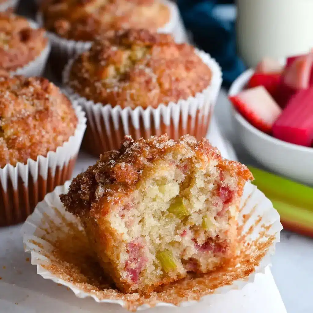 Rhubarb Muffins