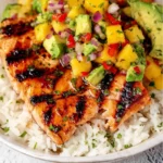 Salmon with Mango Salsa