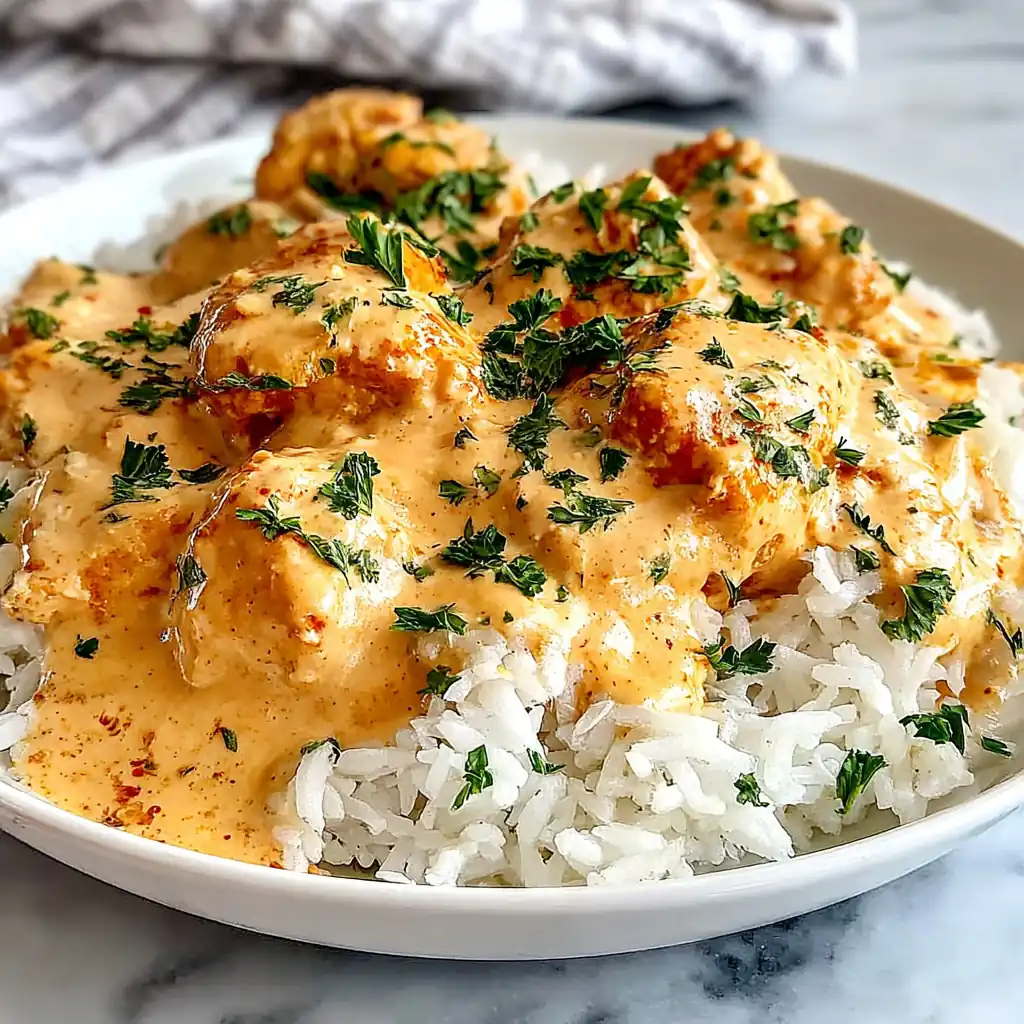 Smothered Chicken and Rice