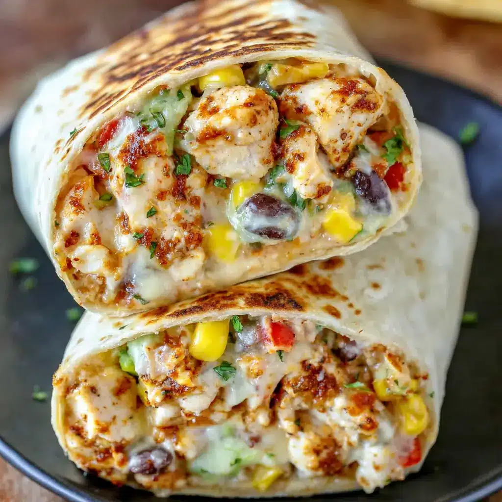 Southwest Grilled Chicken Wraps