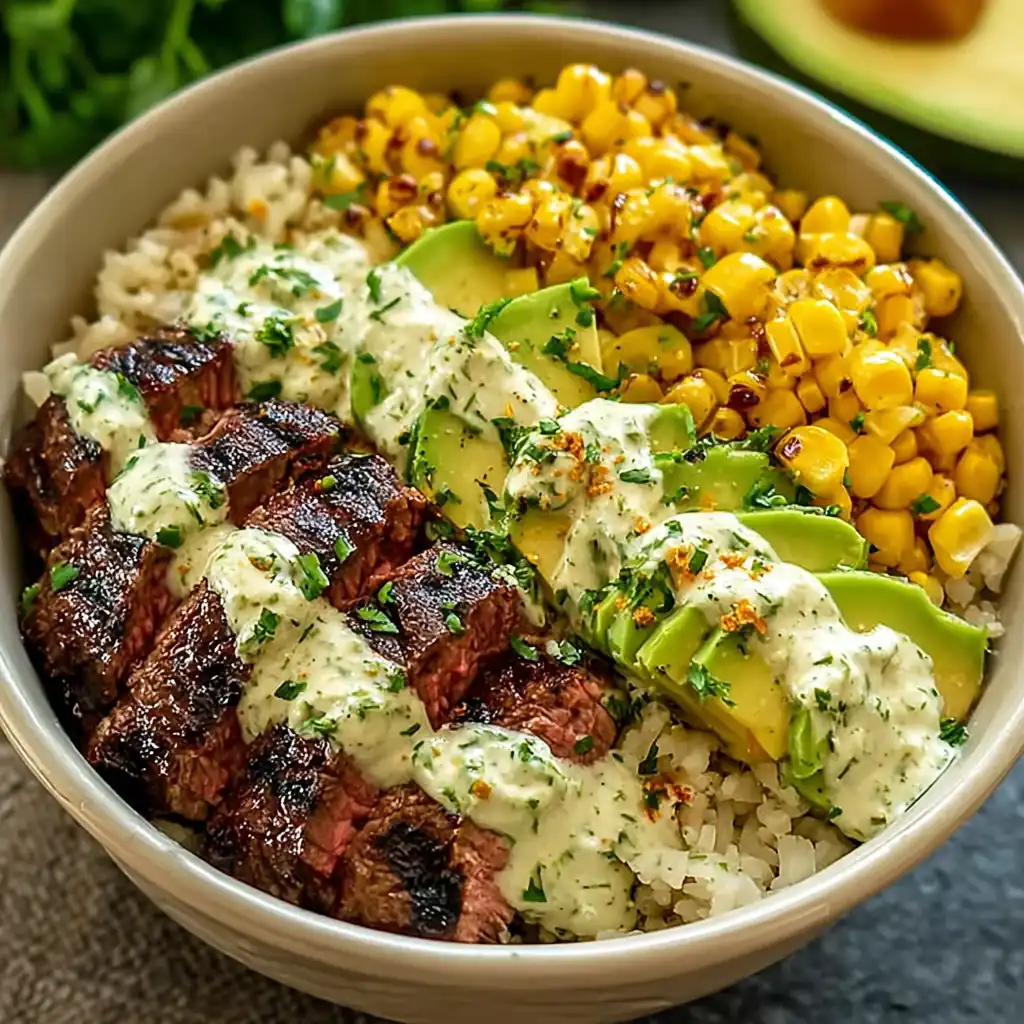 Steak and Avocado Bowl