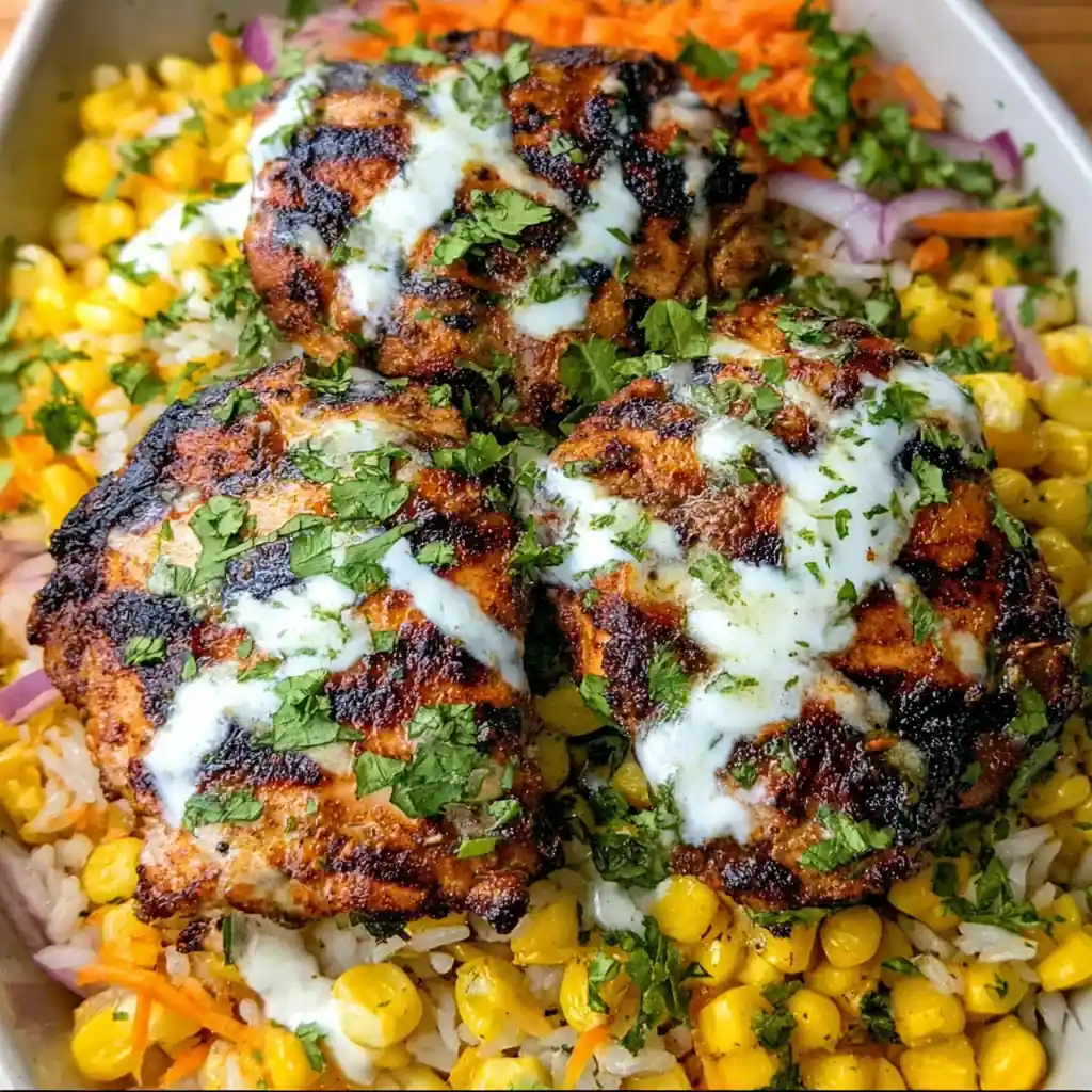 Street Corn Chicken Bowl