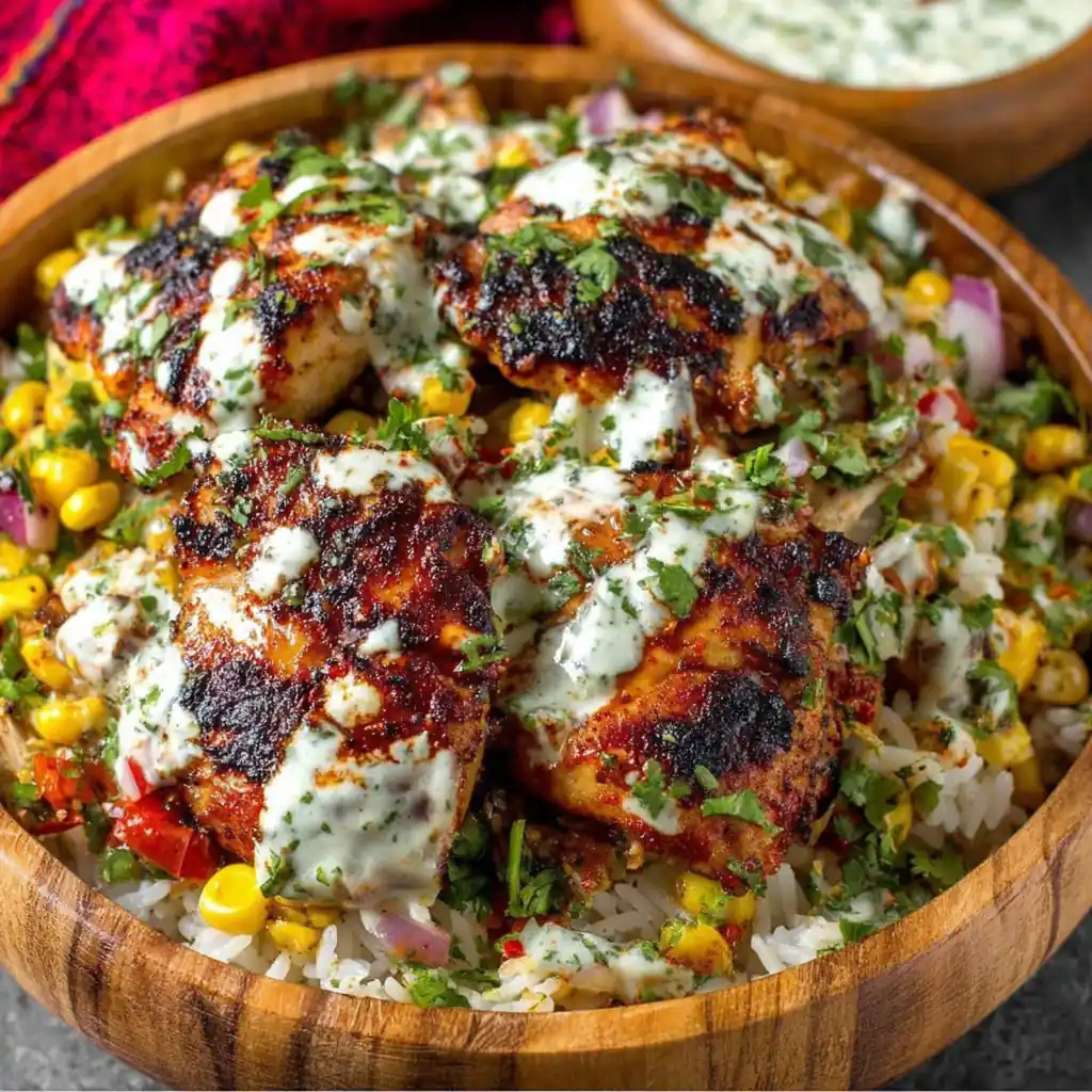 Street Corn Chicken Bowl