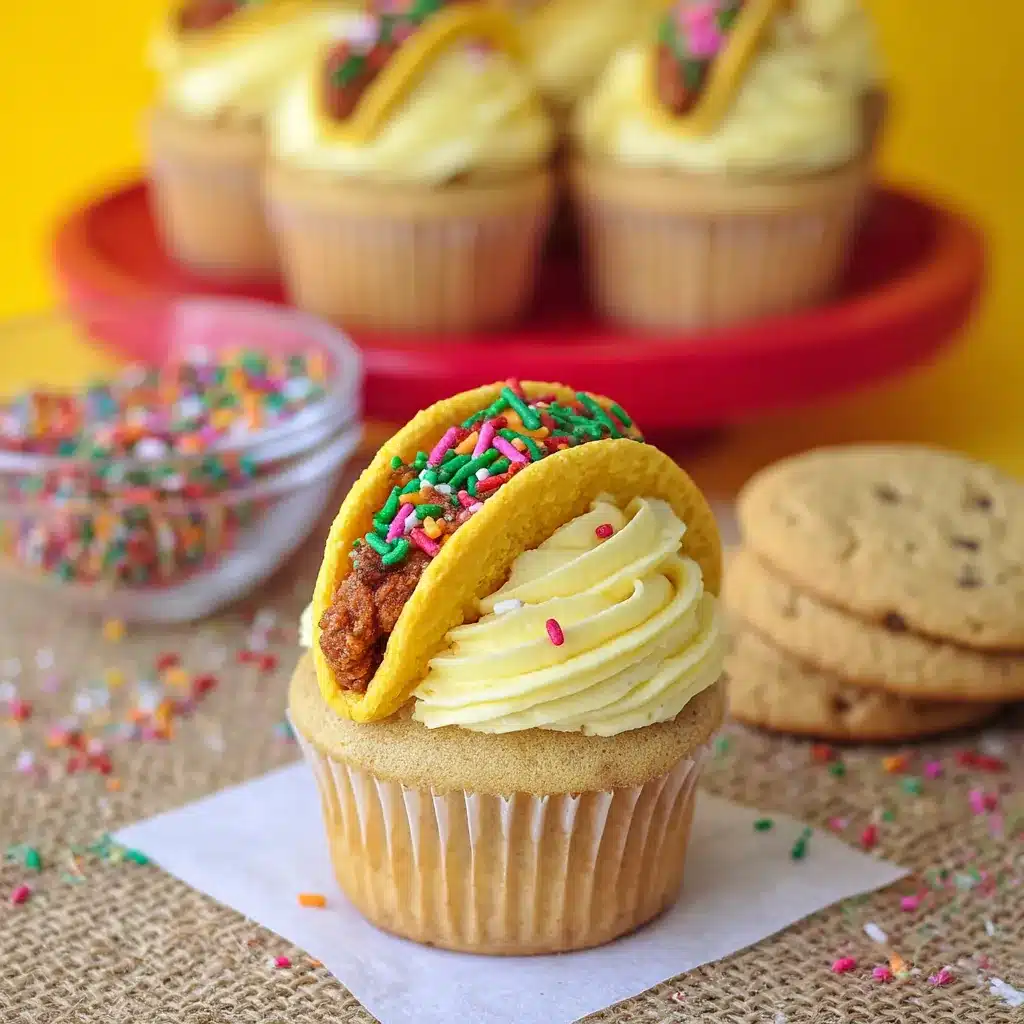 Taco Cupcakes – Amazing 18 Taco-Style Dessert Cupcakes for Taco Tuesday 4 Taco Cupcakes