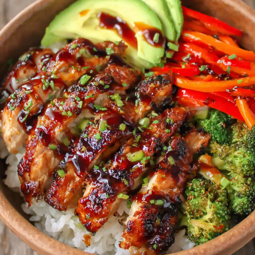 Teriyaki Chicken Rice Bowl