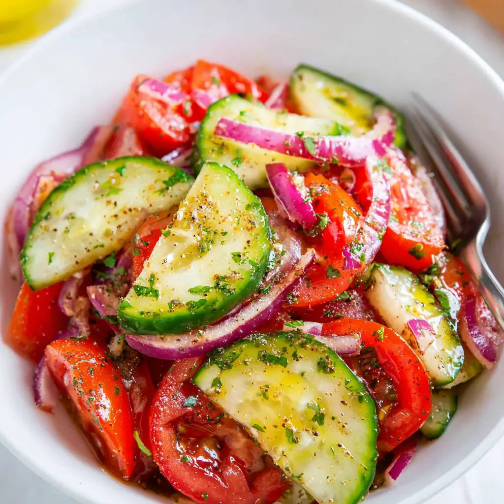Tomato Cucumber Salad