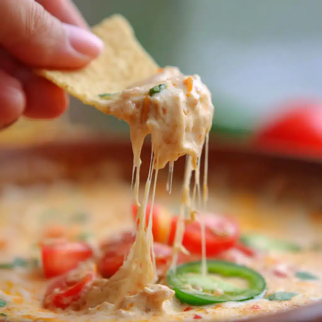 Warm Chicken Nacho Dip