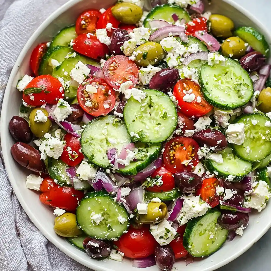 Best Greek Salad Recipe – Fresh, Easy, and Flavorful Classic 4 Best Greek Salad