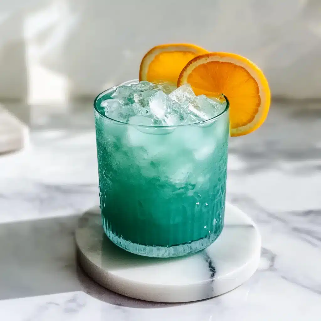 Blue Hawaiian Mocktail